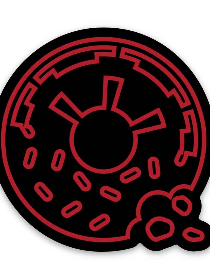 Strongtrooper Ikon Vinyl Klistermærke for engroshandel hos Kinda Fit Kinda Fat