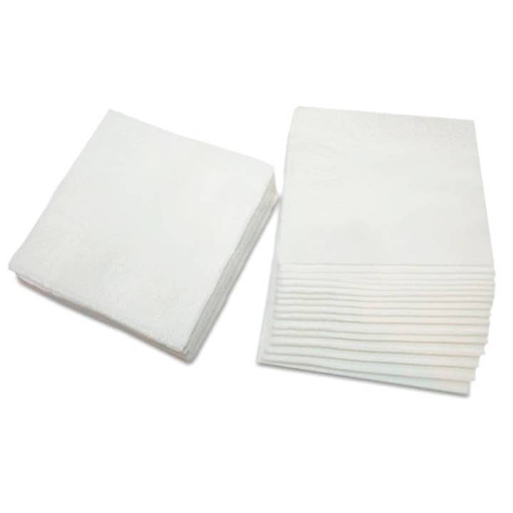PUNTOQPACK - Wholesale Disposable Napkin - Extra Paper Napkins 2 Sheets 20X20 Caresses