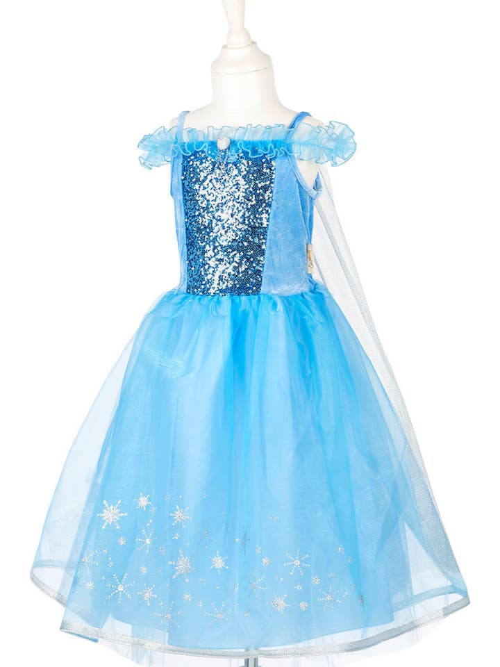 Speedy Monkey - Wholesale Costume - Kids - Ice Queen Costume Dress – Carnival & Festive Use (3 sizes)