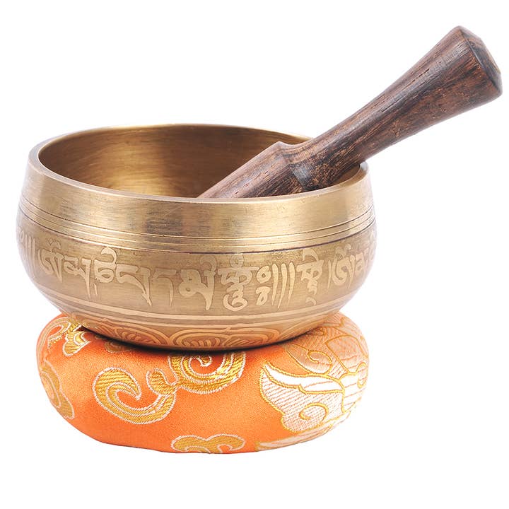 Plain Etched Om Tibetan Singing Bowl and other Purchase Wholesale om gallery. Free Returns & Net 60 Terms on Faire trending on Faire.