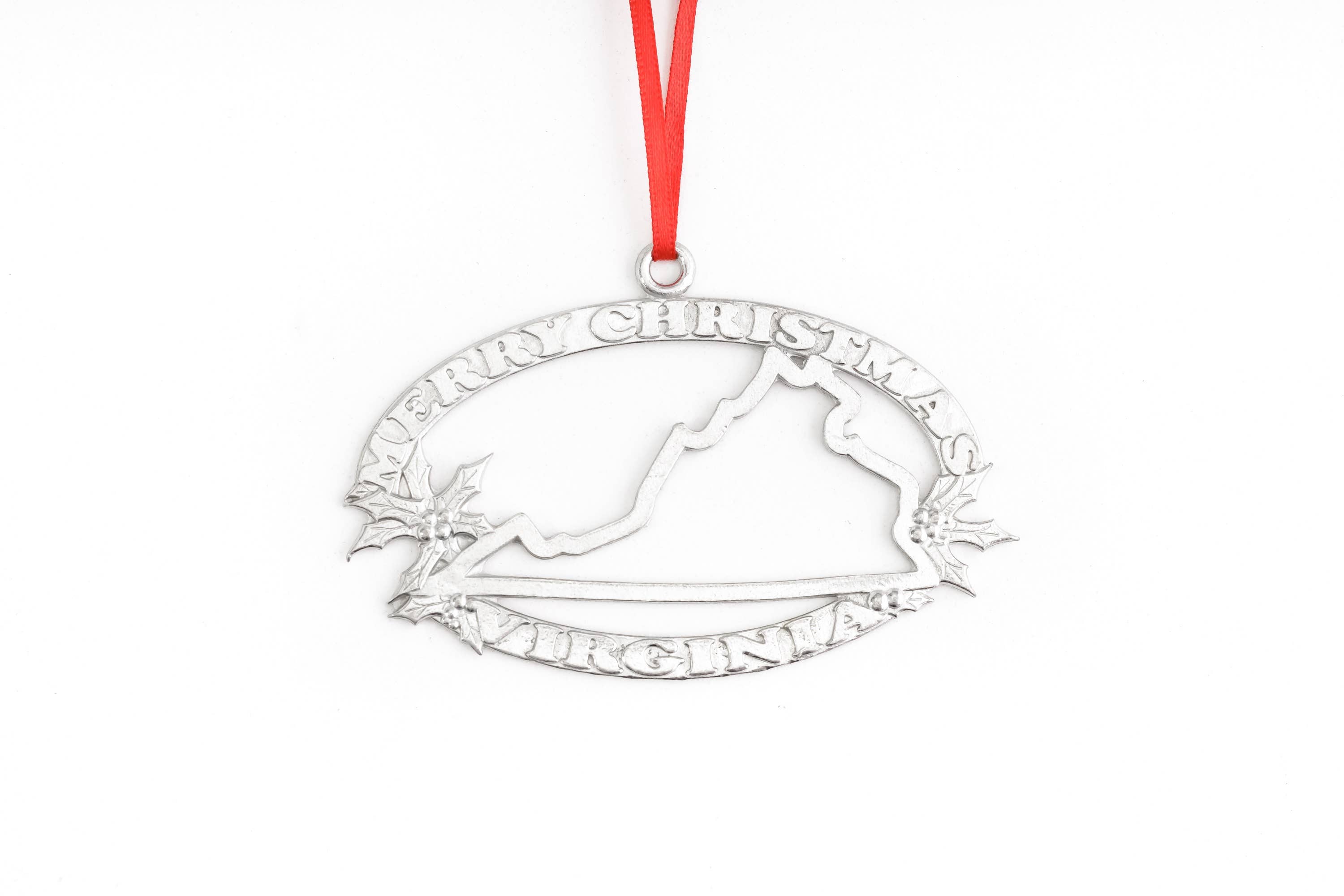 House of Morgan Pewter - Wholesale Ornament - Virginia VA Christmas Ornament - Individual or Gift Sets2