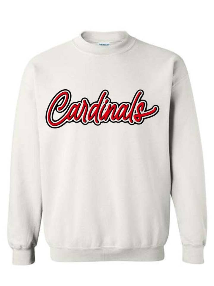 Cardinal Trefärgad Crew: Vuxen för wholesale av Beyond the Barre