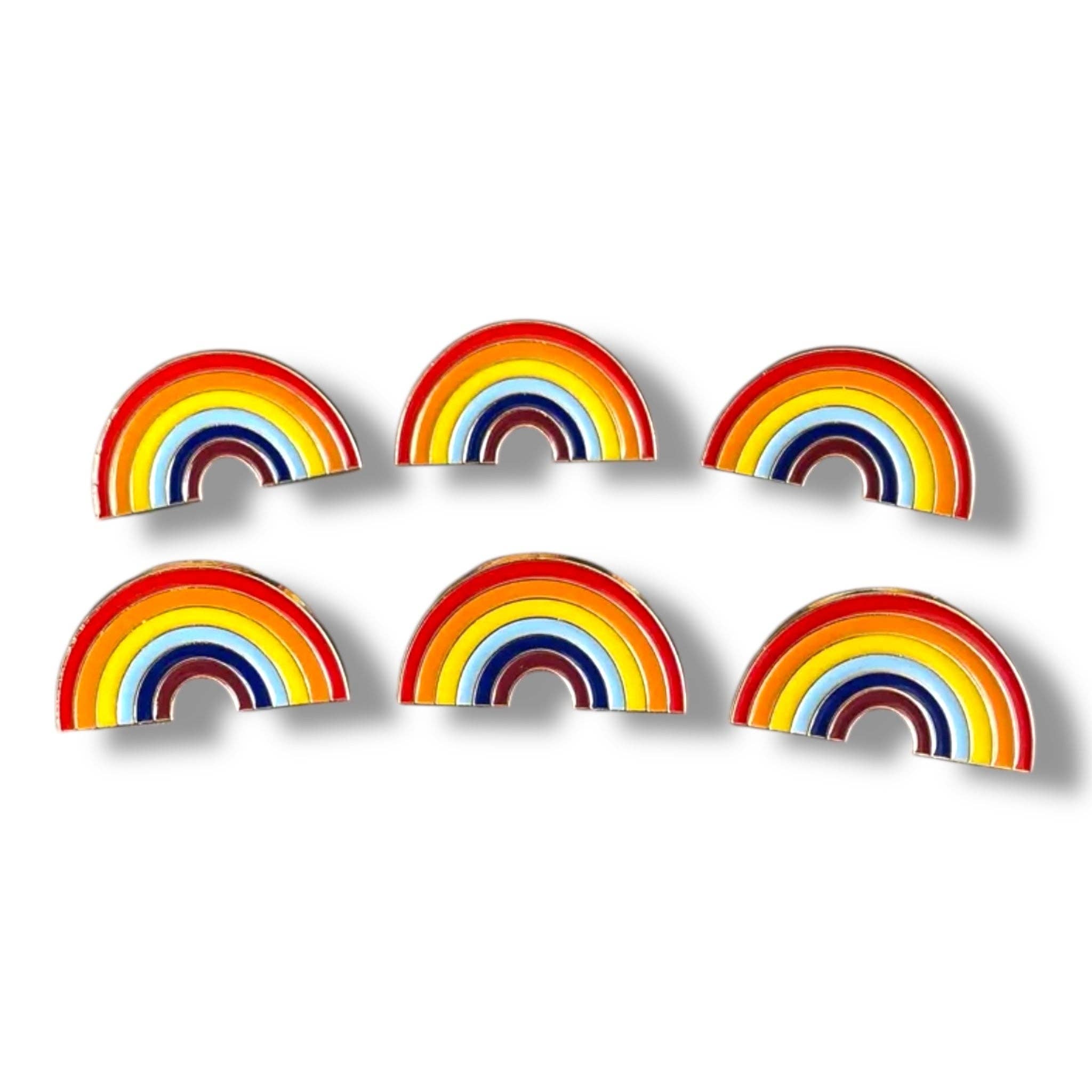 Kinky Pleasure – wholesale Lapel pin/button – Kinky Pleasure - KPB004 - Badge / Pin - Rainbow - Model 15