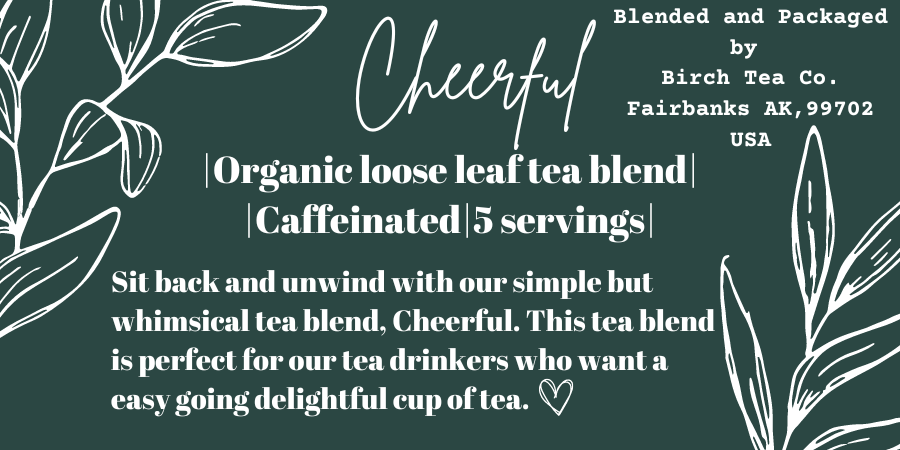 Birch Tea Co. - Wholesale Loose Tea - Cheerful - Green Tea Loose Leaf Tea Blend9