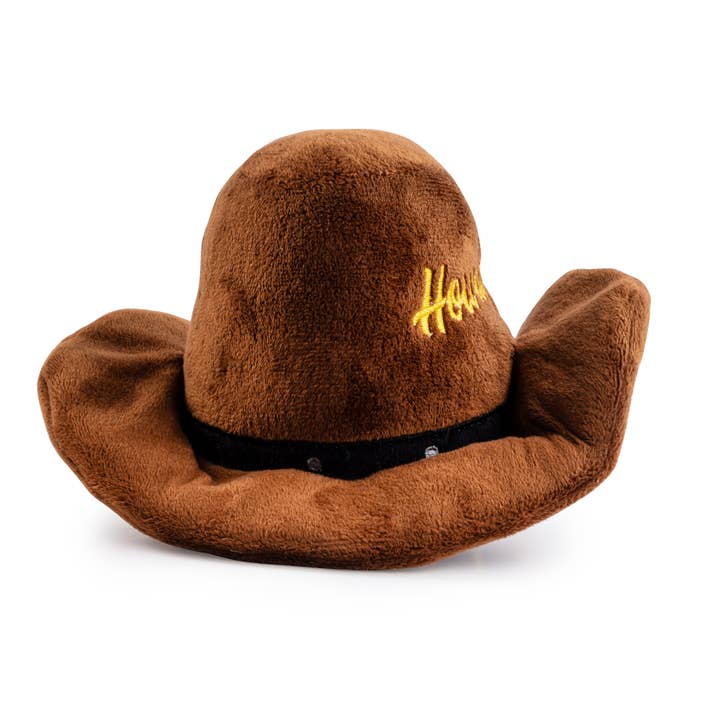 Haute Diggity Dog - Wholesale Pet Plush Toy - Dog - Brown Cowboy Hat