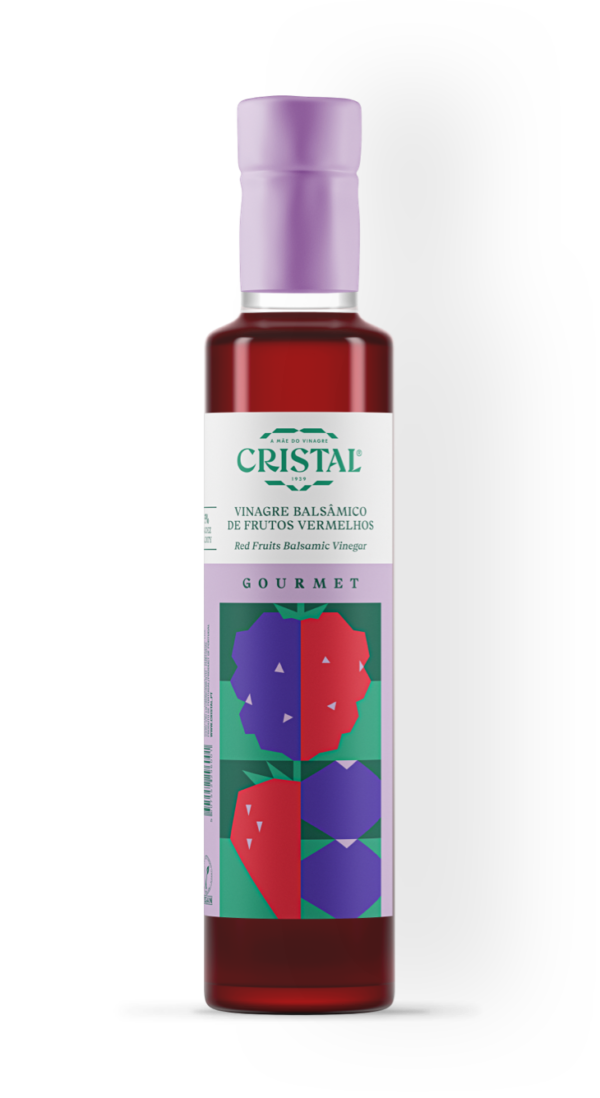 Vinagres Cristal Gourmet - Wholesale Vinegar - GOURMET RED FRUIT BALSAMIC VINEGAR - 250ML2