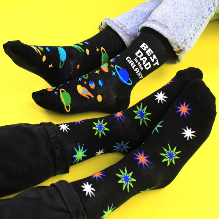 Sock Academy - Wholesale Socks – Men's - DAD - 2 Matching Pairs of Socks Father's Day|Cockney Spaniel5