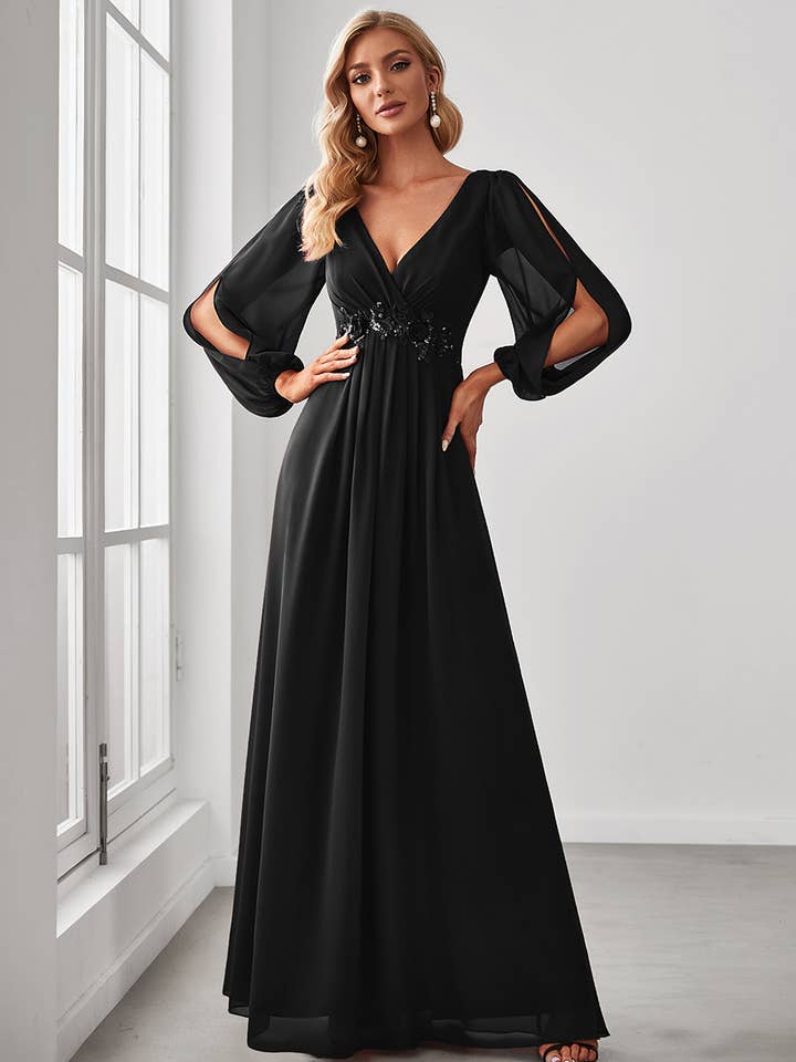 Ever-Pretty - Wholesale Gown – Women's - 2 Style Elegant Chiffon Bridesmaid Dress84