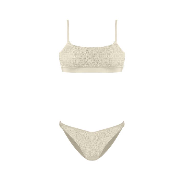 Movom Swimwear – wholesale Tvådelad baddräkt - Dam – YALU SMOCK BANDEAU BIKINI