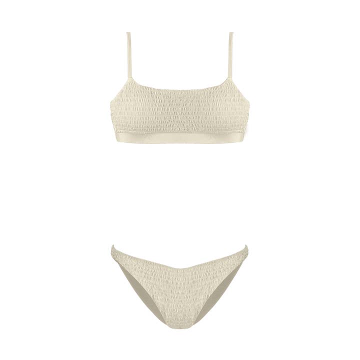 Movom Swimwear – Engroshandel To-delt badedragt - Dame – YALU SMOCK BANDEAU BIKINI3