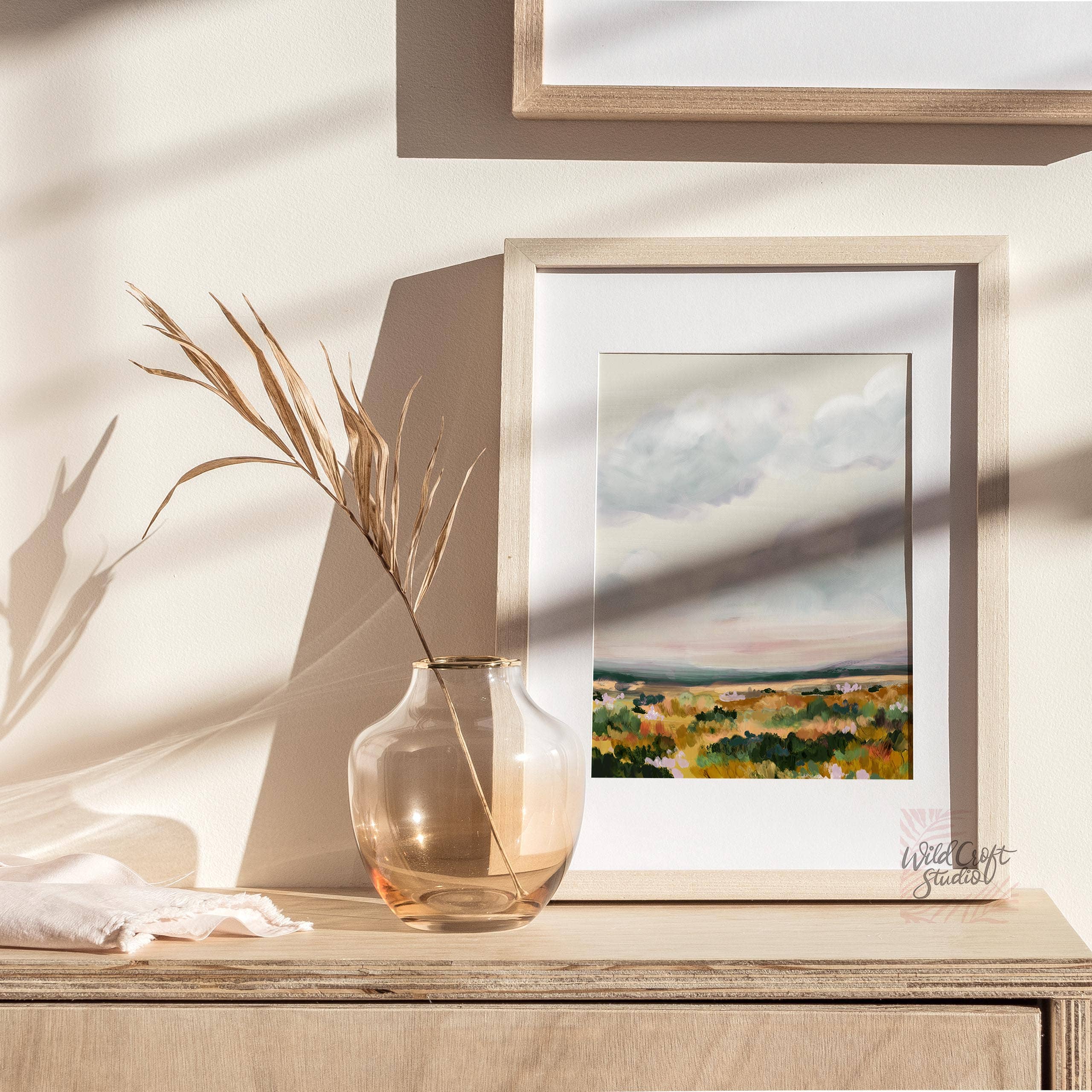 Wild Croft Studio - Wholesale Art Print - In The Distance Landscape Art Print2