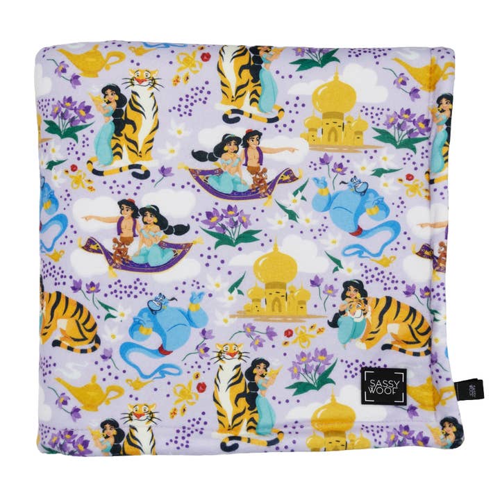 SASSY WOOF - Wholesale Throw Blanket - Pet Blanket - Disney's Jasmine