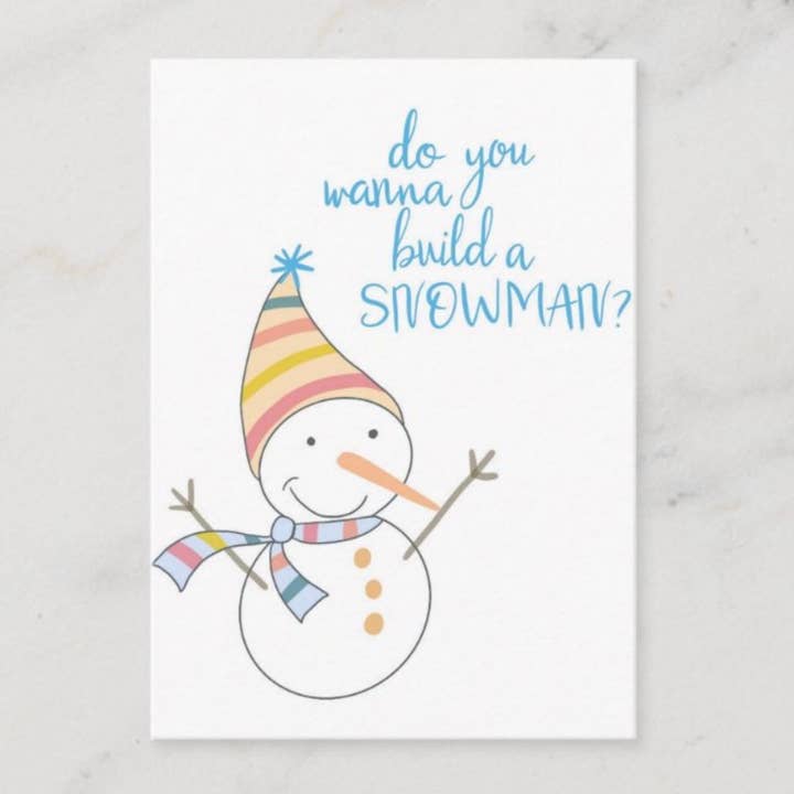 Do you Want to Build a Snowman for wholesale by Ethel B Designs