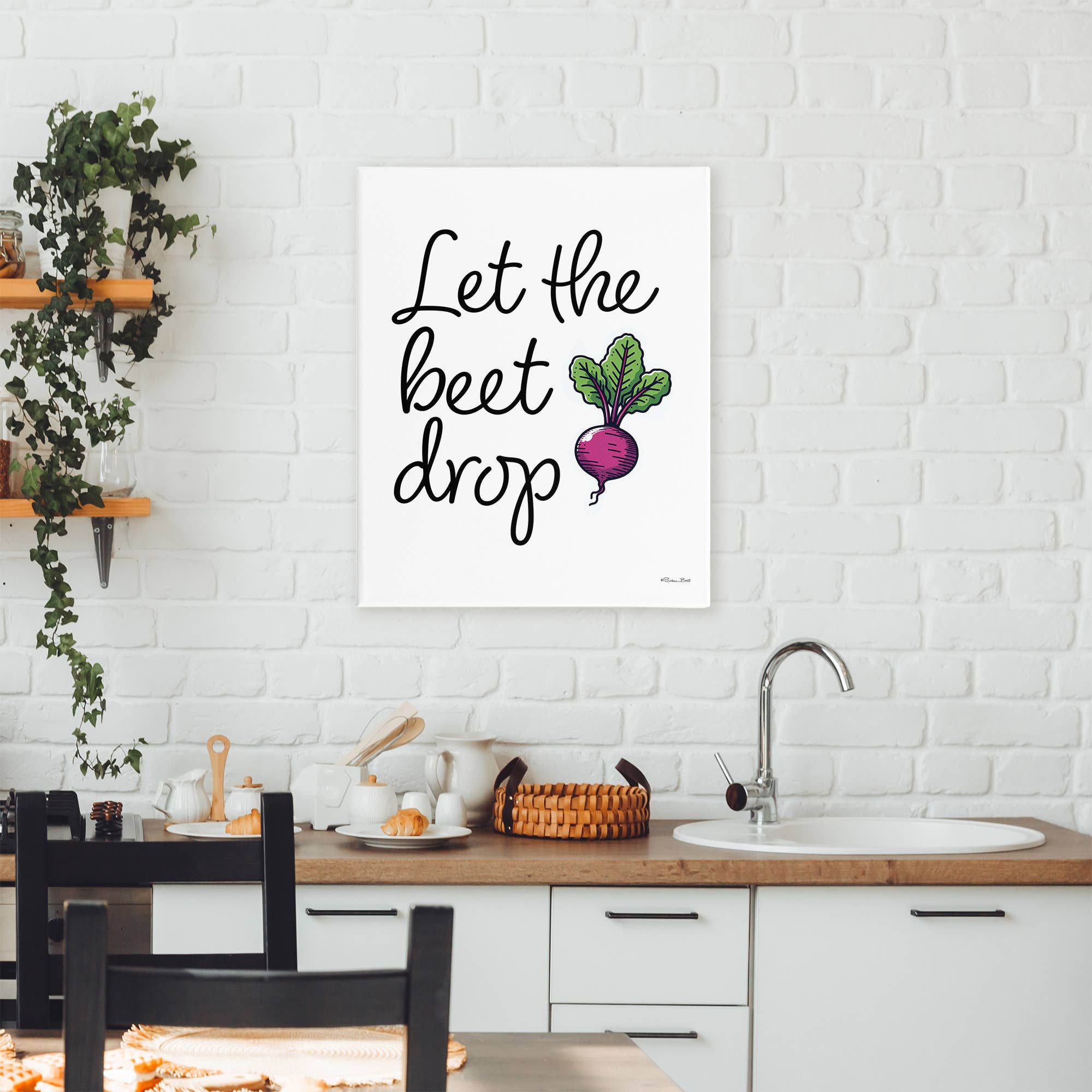Stupell Industries – wholesale Wall sign – Let The Beet Drop - Unframed Wall Art4