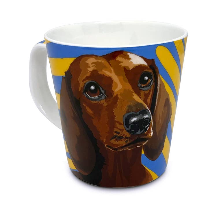 Leslie Gerry - Wholesale Coffee Mug - Dachshund Mug1