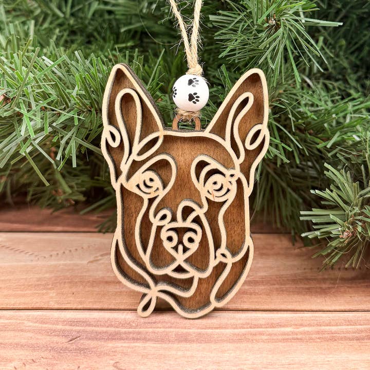 Belgian Malinois Dog Ornament, Pet Store, Gift for Dog Owner for wholesale by Rocky Knoll Co.