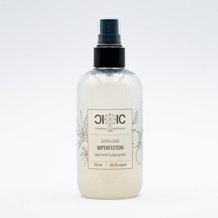LOTION VISAGE IMPERFECTION pour la vente par ICParis ( Ichalalen cosmétiques Paris)