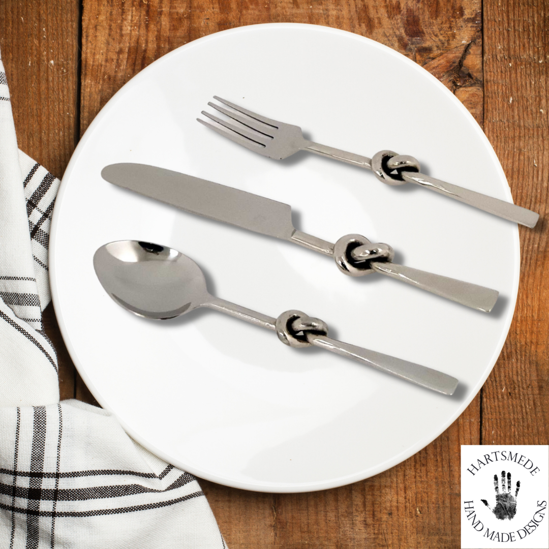 Hartsmede – wholesale Blandat bestickset – Knutet bestickset i stål6