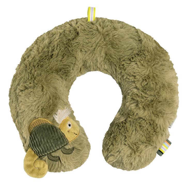 Fehn - Wholesale Travel Pillow - Kids & Baby - Chameleon Neck Support - Neck Pillow with Animal Applique