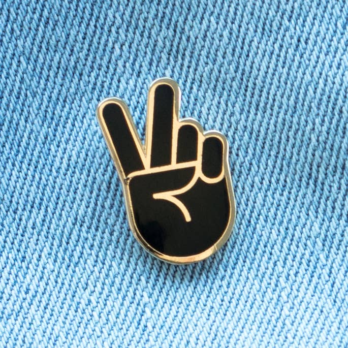 Peace Pin for wholesale by Everyday Olive