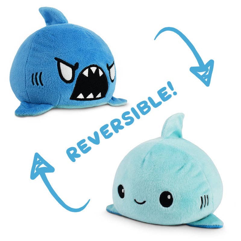 TeeTurtle - Wholesale Stuffed/Plush Toy - Kids & Baby - TeeTurtle Reversible Shark Plushie0