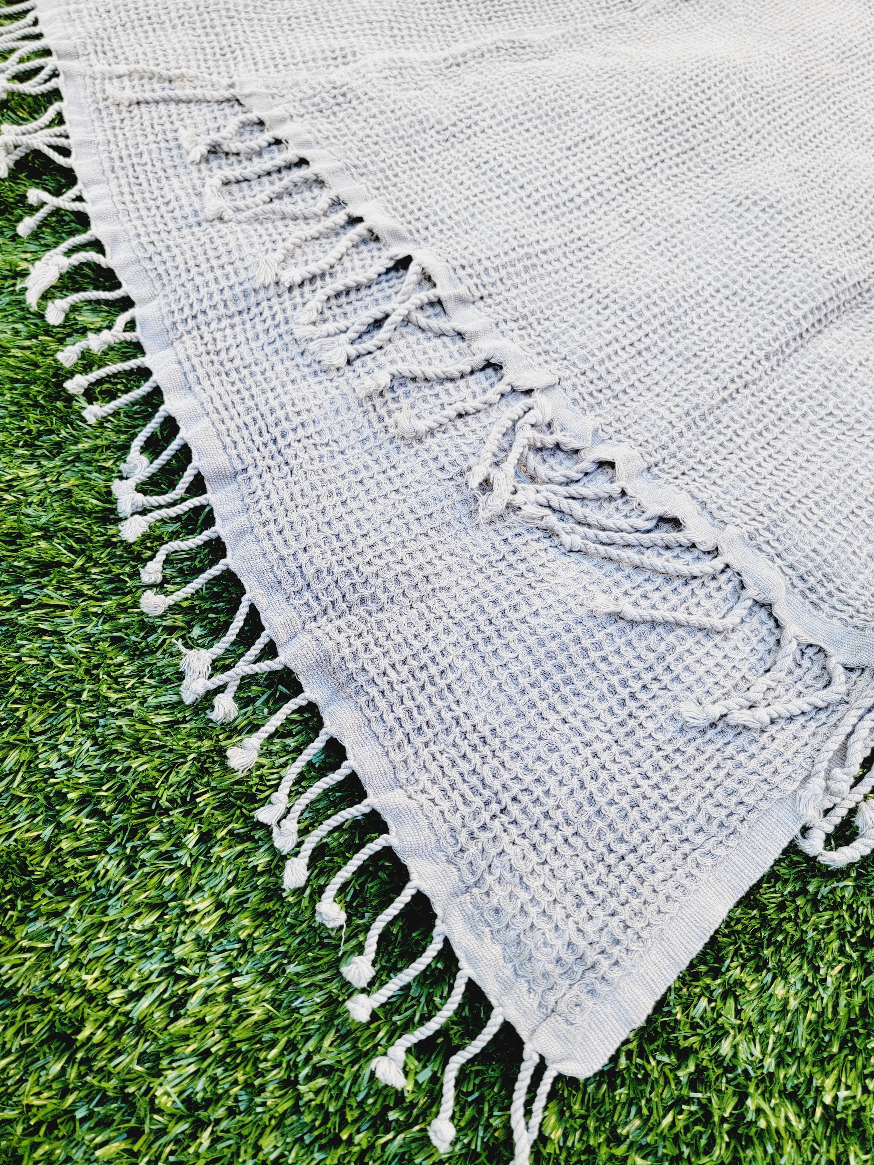 EBRU Home – Manta para sofá por atacado – Conjunto de Manta de Malha, Conjunto de Algodão de Malha 99x163 cm12