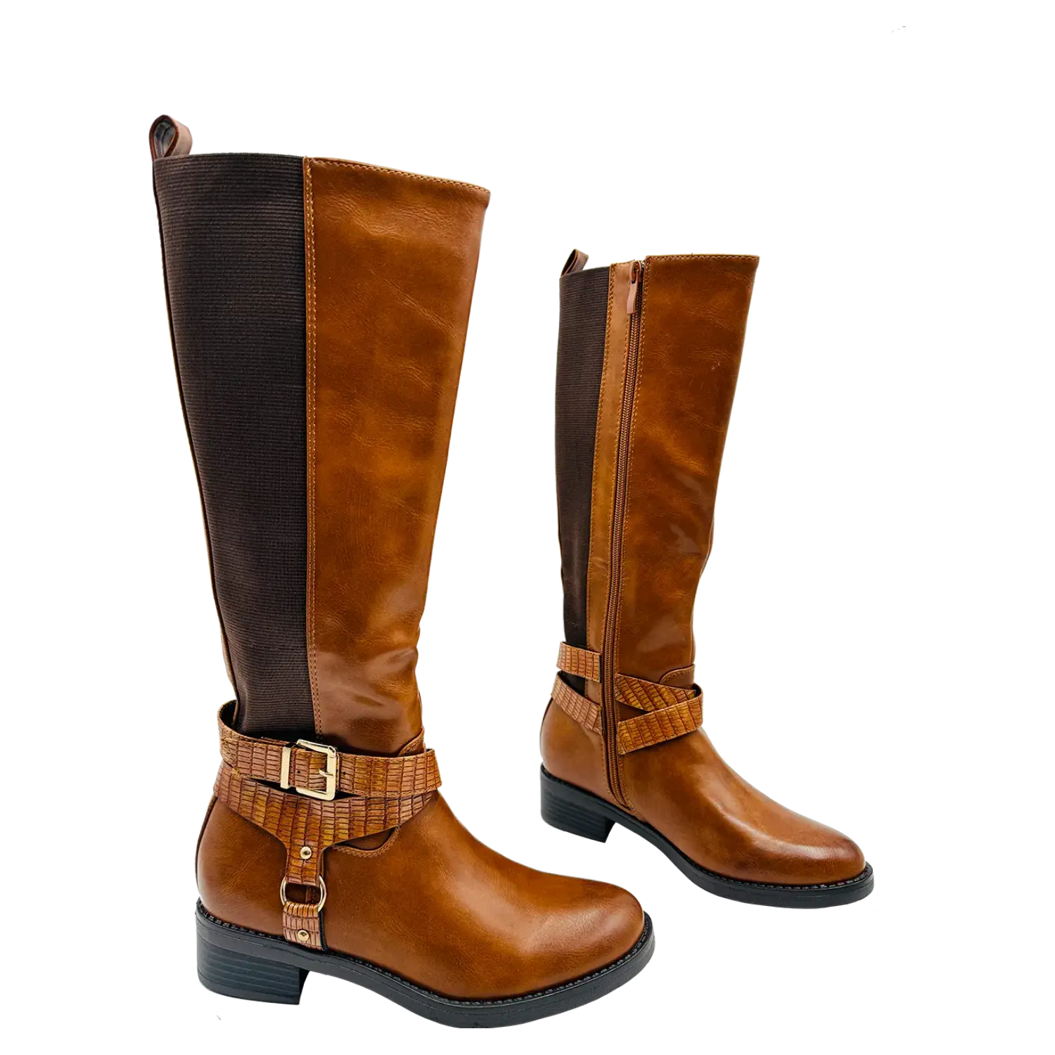 Rentoes - Wholesale Boots - Women's - Ladies' Stretchy Knee High Boots FR6951
