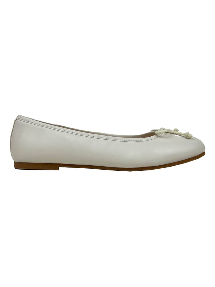 Miss Sadie Ballet Flat in Bone - Kids for wholesale on Faire