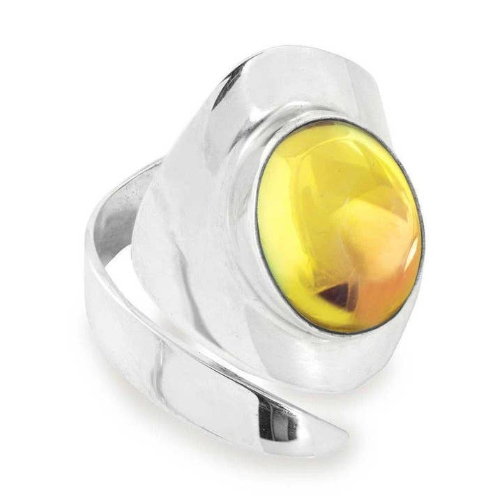 LeightWorks - Aurora Crystal Jewelry - Wholesale Cocktail/Statement Ring - Sting Ray Oval Ring10