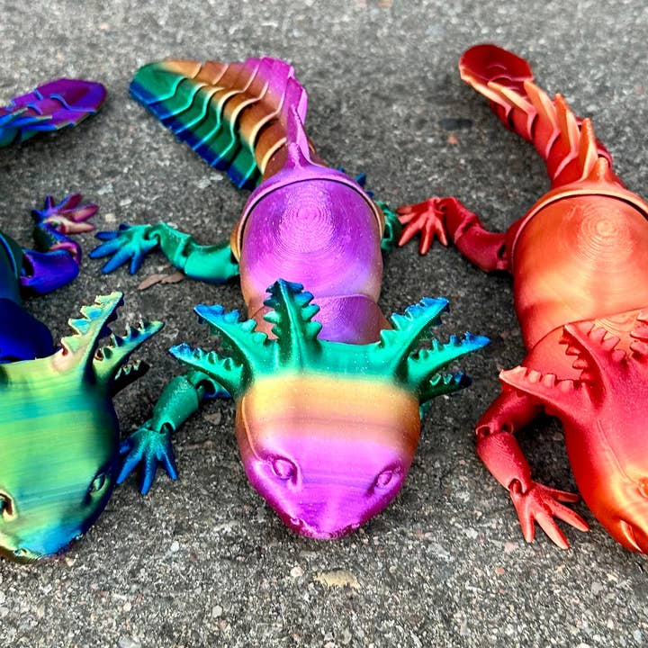 Hq Prints - Wholesale Fidget Toy - Kids - Axolotls Trending Fidget Toy0