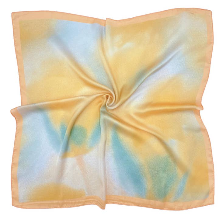 Aurora Print Square Scarf for wholesale by Paperdoll