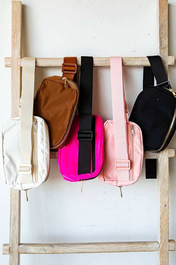 1st Allie - Wholesale Belt Bag - Women's - Nylon Crossbody Belt Bag2