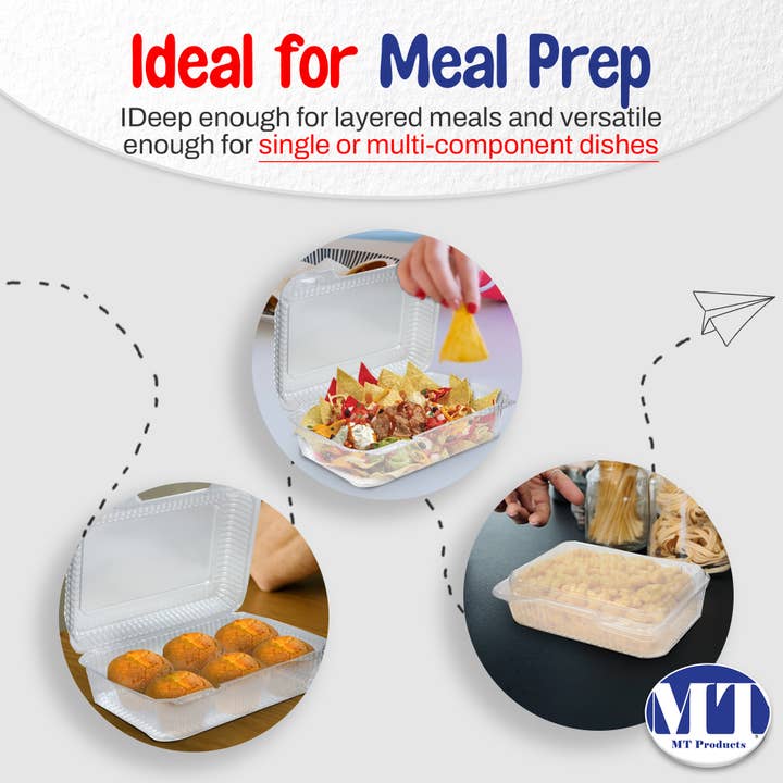MT Products - Wholesale Food Storage Container - MT Products Pastry Plastic To Go Containers5