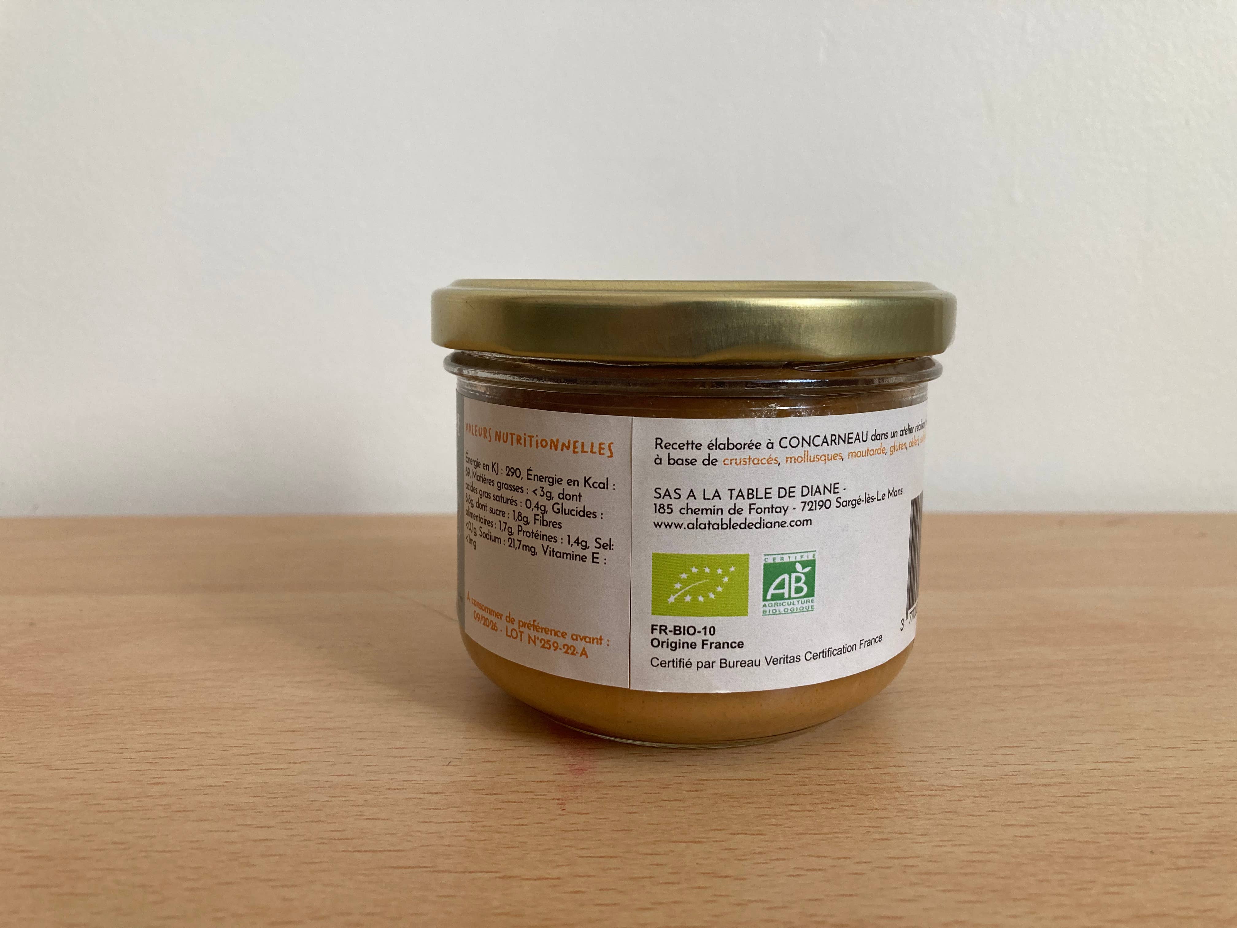 A LA TABLE DE DIANE - Wholesale Baby Food - My first Tian of Sarthe vegetables 180g1