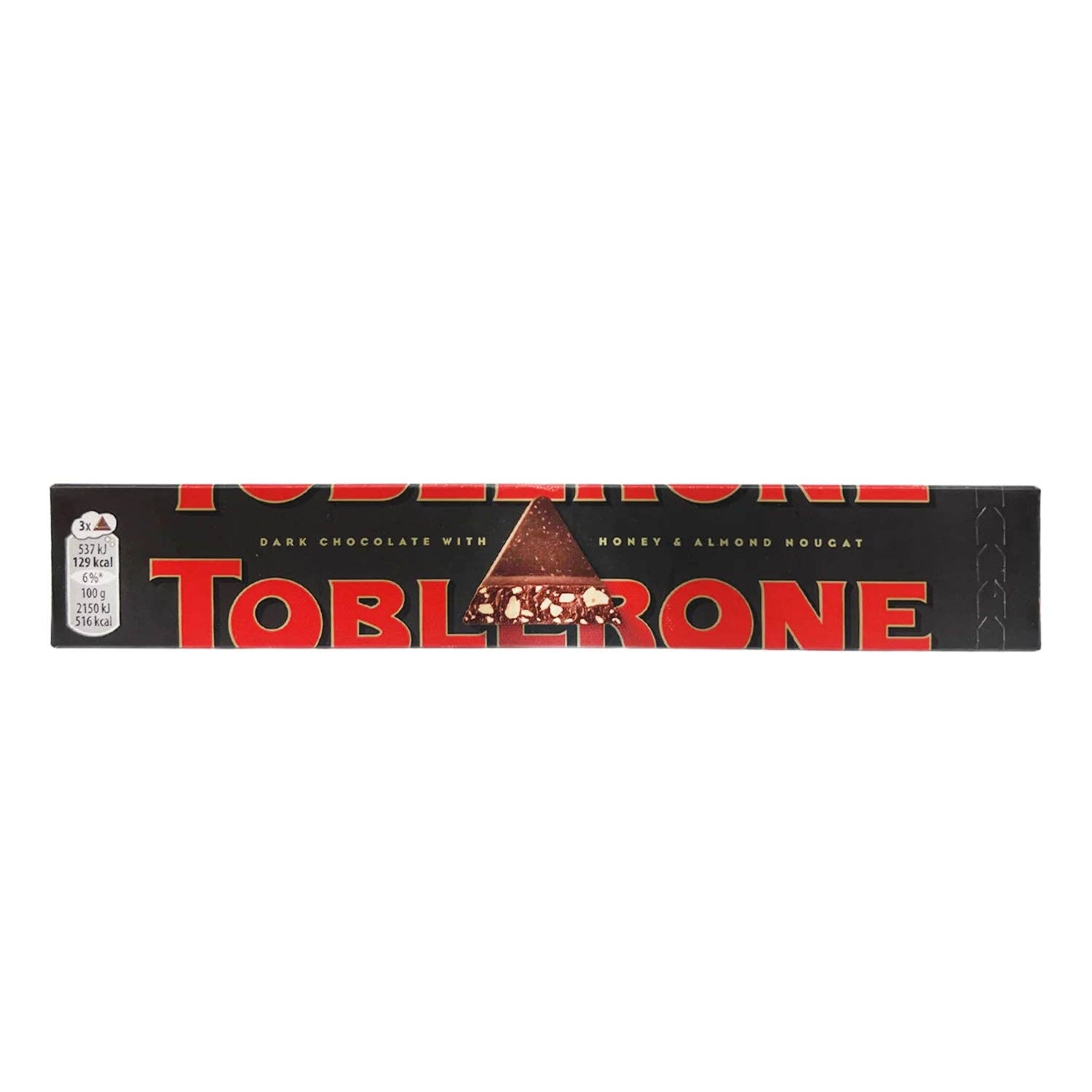 Global Bite Co - Wholesale Chocolate Bar - Toblerone Dark Chocolate w/ Honey & Almond Nougat 100g1