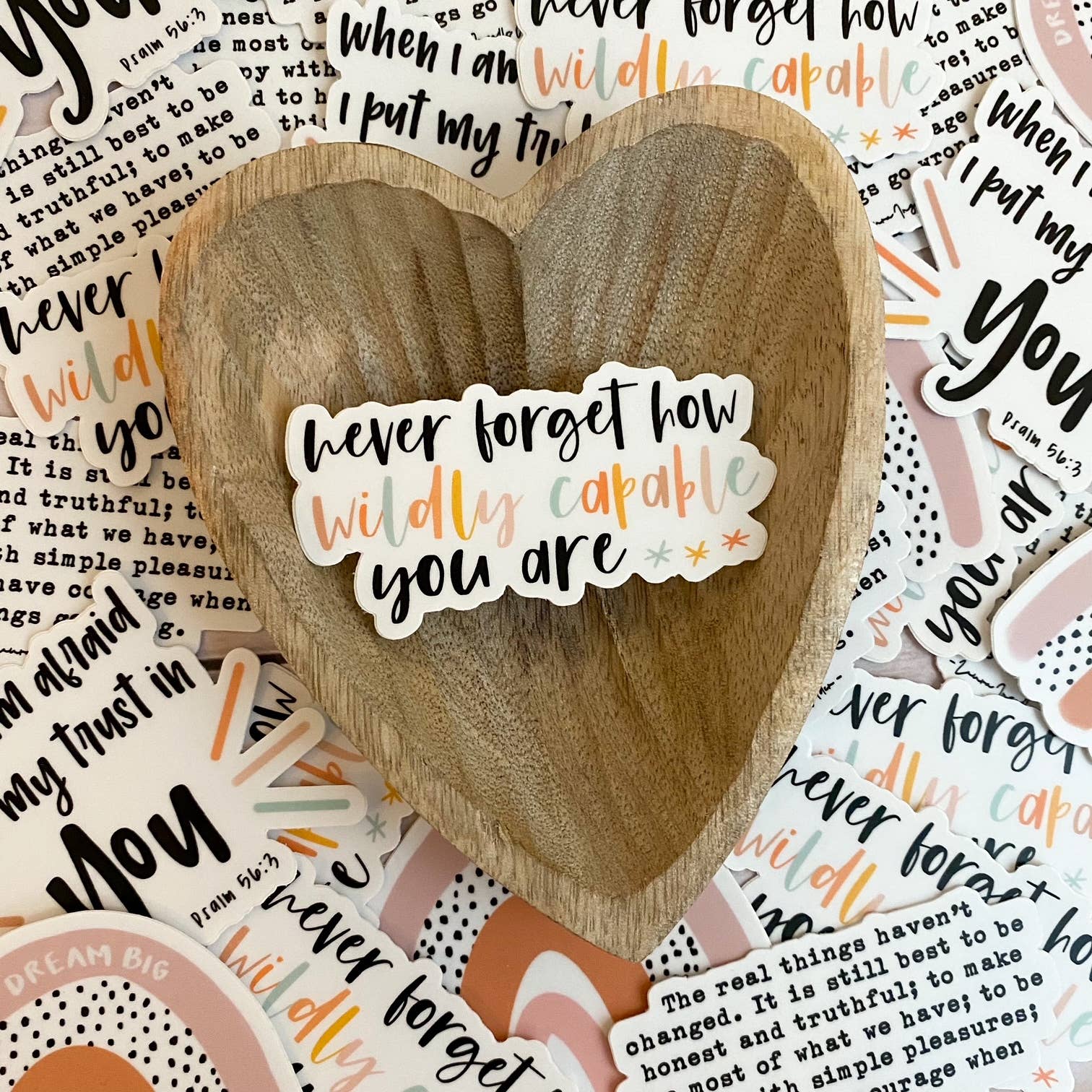 swaygirls - Vendita all'ingrosso Adesivo - Adesivo ispiratore | Wildly Capable Sticker1