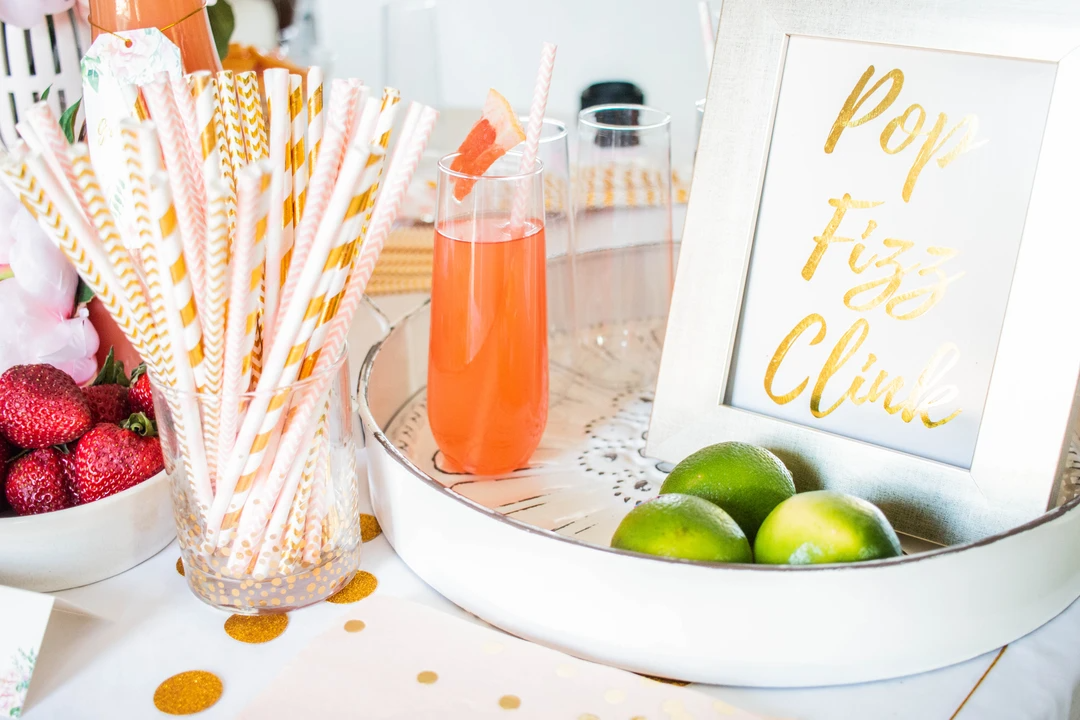 CÔTIER BRAND – wholesale DIY craft kit – Mimosa Bar Decorations Kit - Bridal Shower & Birthday Party 8