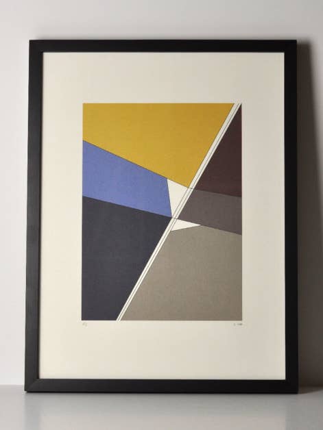 Marseille Yellow Art Print/Druck für den Großhandel von Haferkorn & Sauerbrey