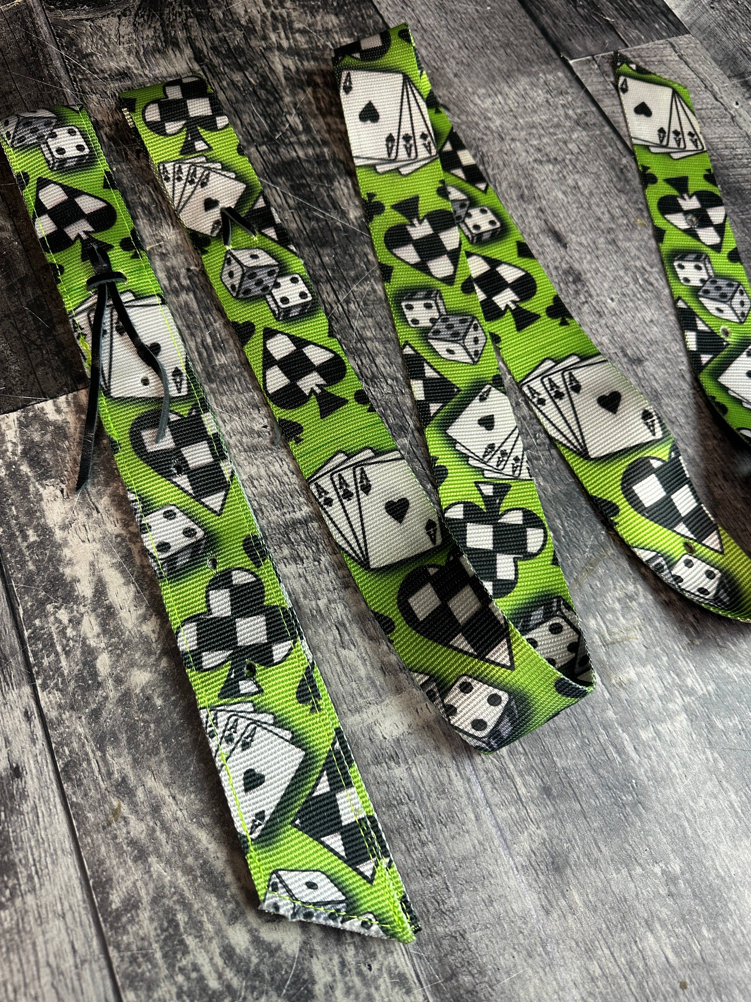 Schulz Equine - Wholesale Paardrijuitrusting - Set van nylon Latigo en Off Billet12