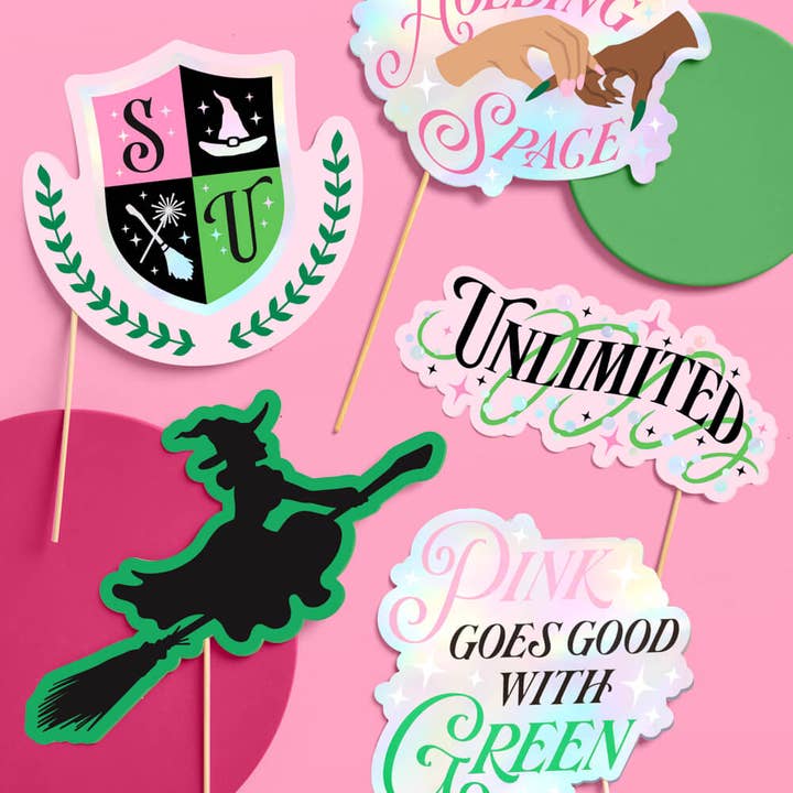 Petit Fetti - Wholesale Party Sign/Banner - Holding Space Props - 24 pc. photo booth set3