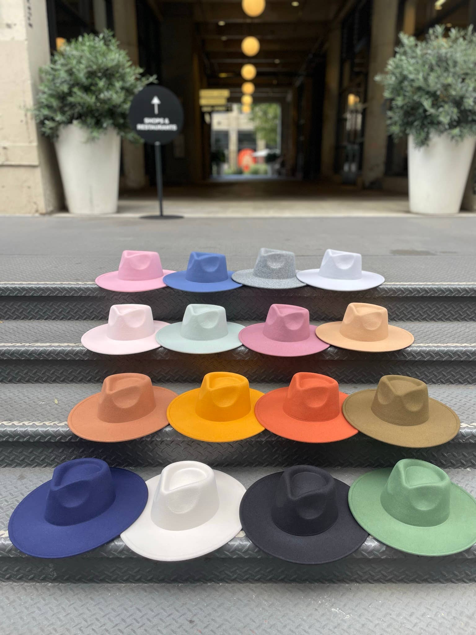 Love and Thyme – wholesale Fedora – Women’s – ALL COLOR RESTOCK , Vegan Felt wide Brim Rancher Hat18