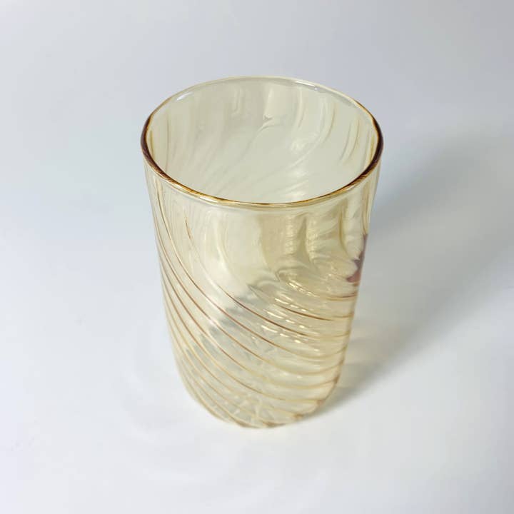 Dandarah - Vente Verre/tasse - Verre soufflé sans pied - Irisé