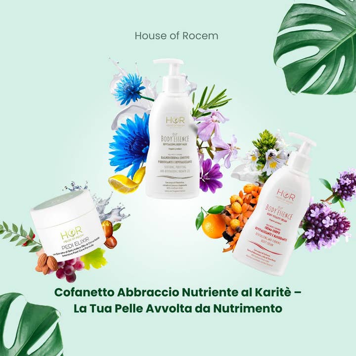 NOURISHING SHEA BUTTER HUG BOX – Body and Feet for wholesale by House of Rocem