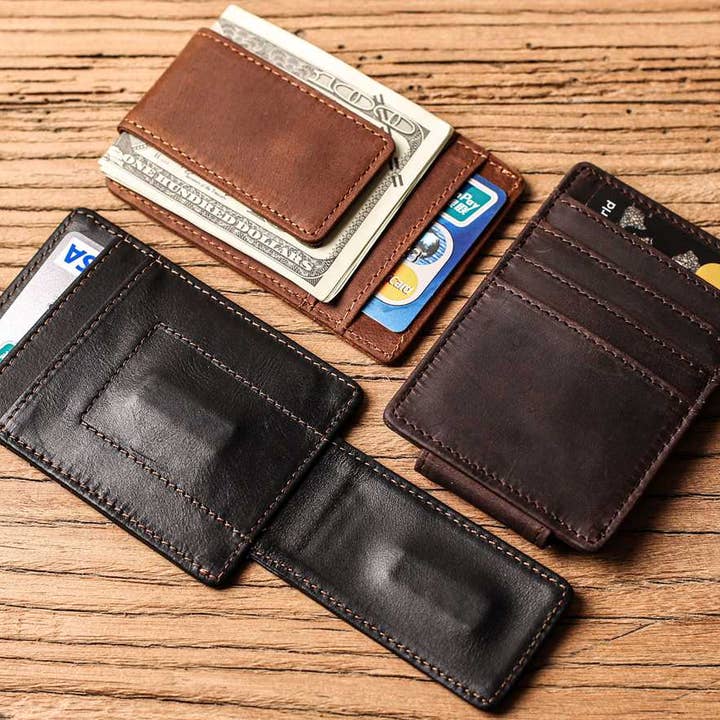 RockCow Leather Studio - Wholesale Money Clip - Unisex - Groomsmen Gift, Personalized Money Clip, Custom Engraved Money Clip, Wedding Gift, Christmas Gift9