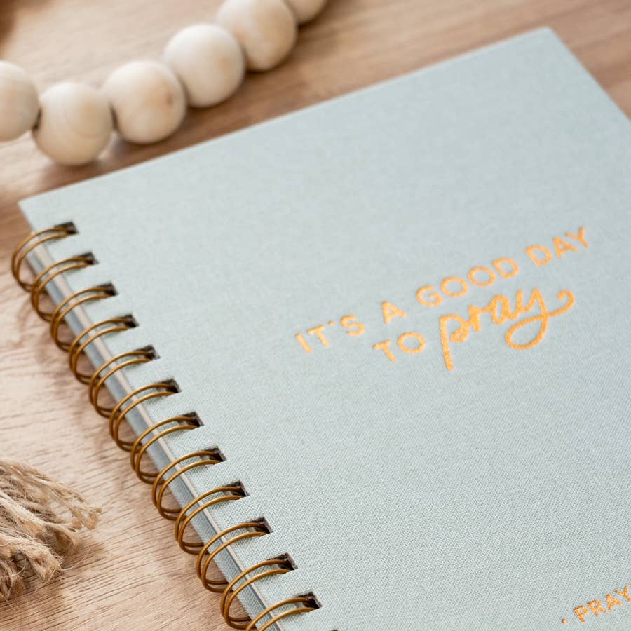 The Anastasia Co – Großhandel Tagebuch – Gebetstagebuch - Grünes Leinen2