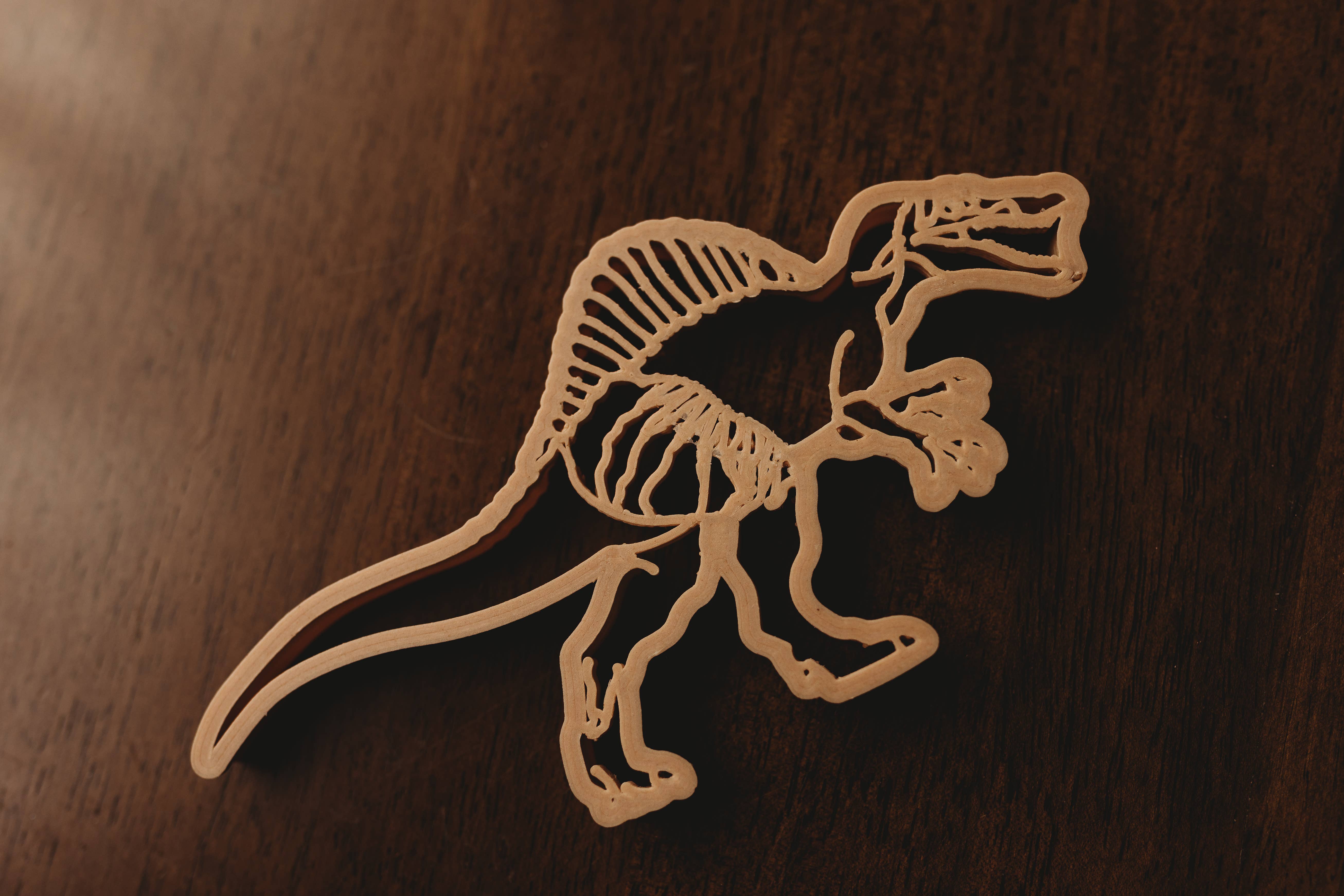 Kinfolk Pantry - Wholesale Toy Set - Kids - Spinosaurus Cutter - Dinosaur Eco Playdough Tool1