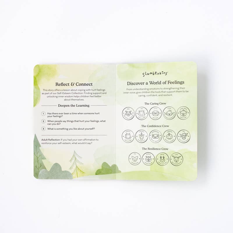 Slumberkins Inc. - Wholesale Stuffed/Plush Toy - Kids & Baby - Bigfoot's Self Esteem Plush Set - with 2 books!7