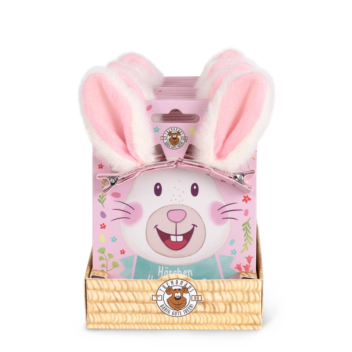 Trendhaus - Wholesale Hair Clip - Kids - TOMMY & FRIDA rabbit ear hair clips set of 20