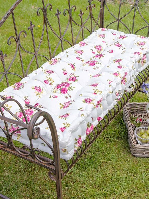 Helmsley Blush Garden Bench Cushion Seat Pad for wholesale by Dibor