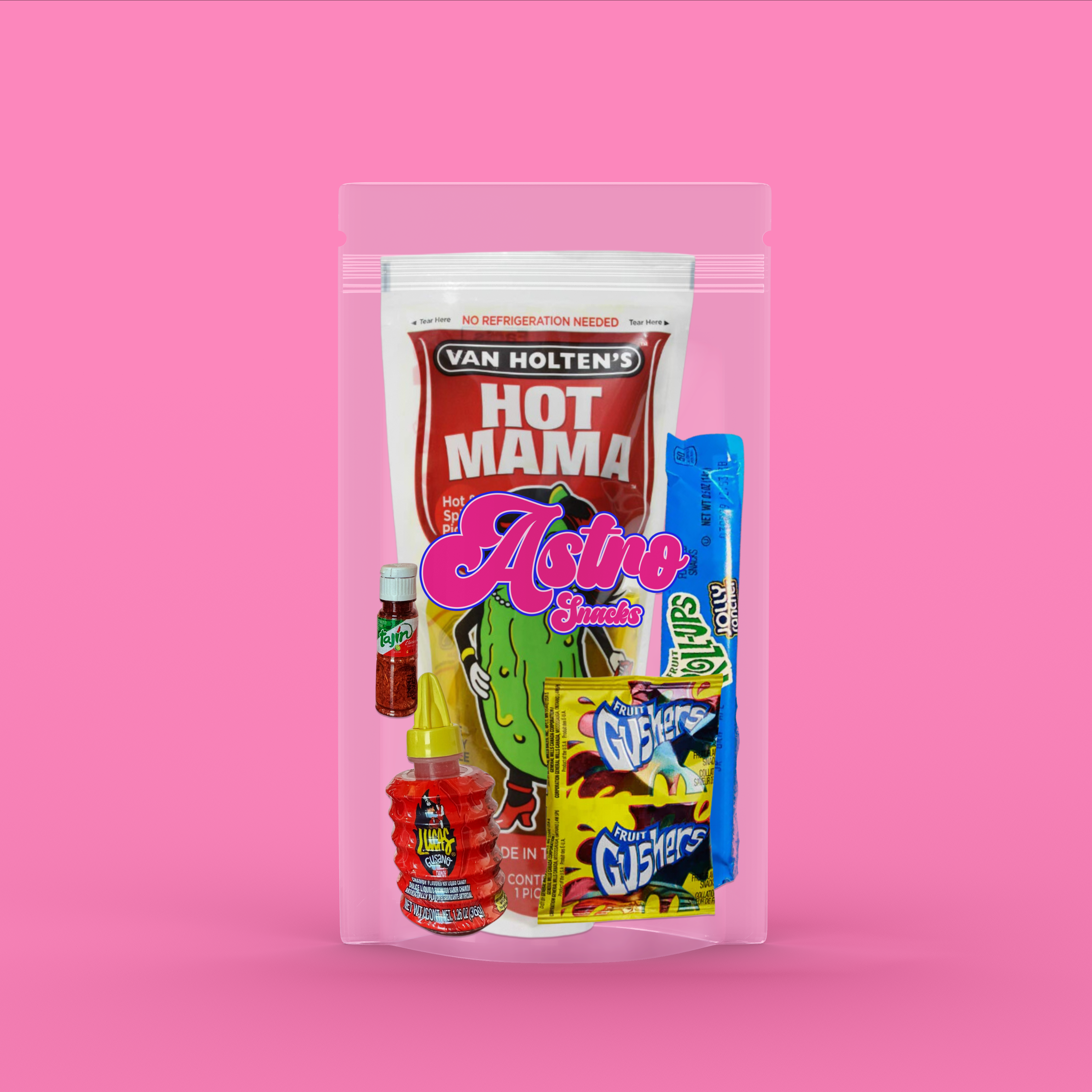 Astro Snacks - Wholesale DIY Food Kit - Chamoy Pickle Kit (Hot)0